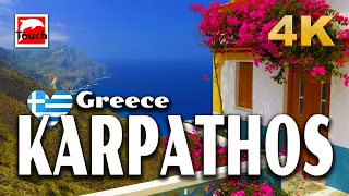 KARPATHOS (Κάρπαθος), Greece 4K ► Top Places & Secret Beaches in Europe #touchgreece