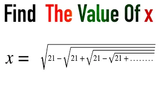 Can You Solve This Olympiad Question | Math Olympiad Question | Find the value of x #olympiad