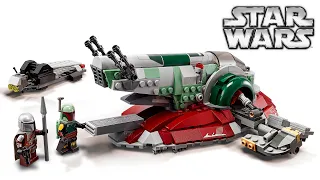 MANDALORIANS FORWARD! 🌌 LEGO Star Wars  75312  Boba Fett’s Starship 🌌 SPEED BUILD