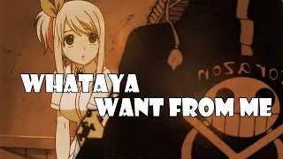 Whataya want from me || One Piece x Fairy Tail Crossover || AMV/Edit ||