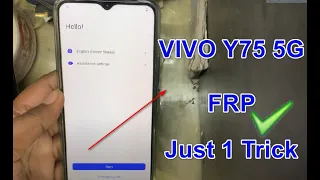 vivo Y75 5G Frp Bypass Android 12 Bypass 2023 Without PC | All Vivo Frp Bypass New Method Work 100%
