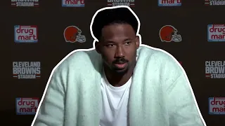 Myles Garrett Postgame Press Conference vs. Ravens | Cleveland Browns