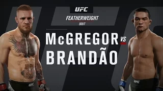 EA Sports UFC 2 ► McGREGOR vs BRANDAO