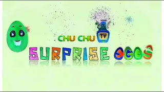 Chu chu tv Surprise eggs 8 Different logo effects and overly in 2021