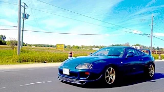 MKIV supra auto to r154 5 speed swap