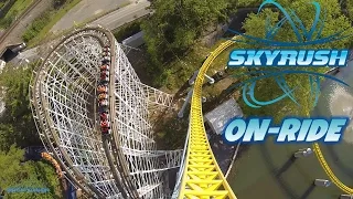 SkyRush On-ride Front Seat (HD POV) Hershey Park