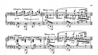 Alexander Scriabin - Piano Sonata No. 5 op. 53(6 Pianists)(1907)(with full score)
