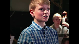 Lascia ch'io pianga (rehearsal June 2017) | Aksel Rykkvin (14y boy soprano) | Sveriges radio P2