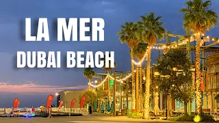 DUBAI LA MER BEACH DISTRICT  (BEST BEACH IN DUBAI)