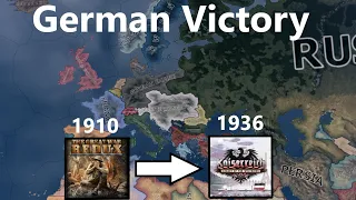 Germany Wins WW1! Hoi4 Mega Timelapse (1910 - 1943)