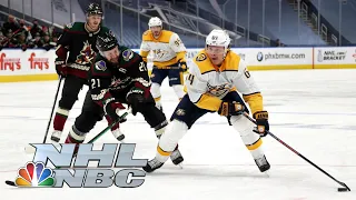 NHL Stanley Cup Qualifying Round: Predators vs. Coyotes | Game 4 EXTENDED HIGHLIGHTS | NBC Sports