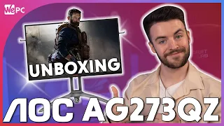 AOC AG273QZ 27" Gaming Monitor Unboxing