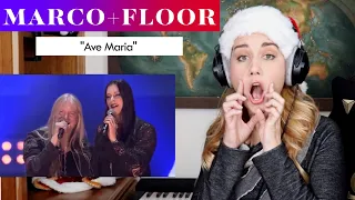 Floor + Marco "Ave Maria" REACTION & ANALYSIS by Opera Singer/Vocal Coach