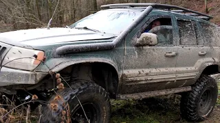 4x4 offroad Nissan Patrol GR Y60, Y61, Jeep Grand Cherokee (Nissan Patrol axle) Štefanské jazdenie.