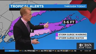 New York Weather: Tracking Now-Tropical Storm Henri