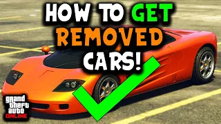 How to GET REMOVED CARS! | GTA Online Mercenary Update