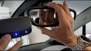 Easy! How To Program Sync Pair BMW i3 i3S Interior Mirror 3-Button Garage Door Opener