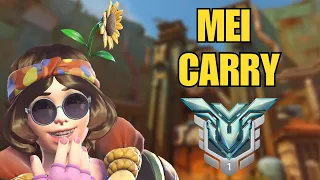 Grandmaster Mei CARRIES on Junkertown - Overwatch 2