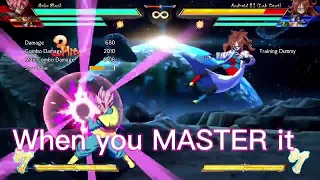 Goku black combo mastery| DBFZ