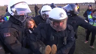 Greta Thunberg Detained at Coal Mine Protest in Germany