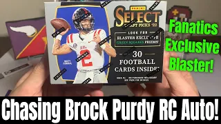 Let's Chase...Brock Purdy?! With This 2022 Select Draft Picks Fanatics Exclusive Blaster Box!