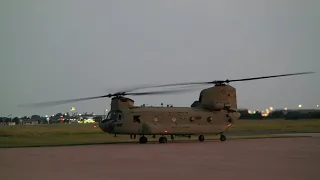 CH-47C (s/n12-08888) takeoff at Max Westheimer Airport   Norman,Oklahoma