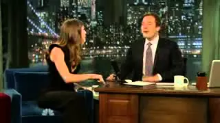 Jessica Biel on Late Night with Jimmy Fallon - June 9th, 2010