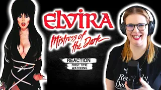 ELVIRA: MISTRESS OF THE DARK (1988) MOVIE REACTION AND REVIEW! FIRST TIME WATCHING!