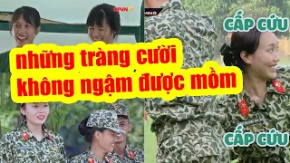 🔥 Highlight sao nhập ngũ 2020 | Những tràng cười "KHÔNG NGẬM ĐƯỢC MỒM" của 6 nữ chiến binh