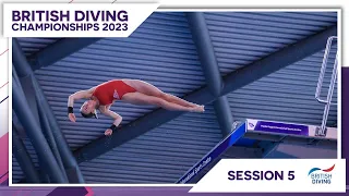 British Diving Championships 2023: Session 5