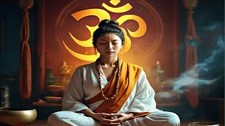 Om Mantra Meditation chanting monk Tibetan singing bowl | 108 times