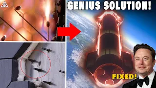 SpaceX's Big Solution For Starship Heat Tiles Re-entry in Upcoming Launch!
