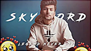 Sky Lord - EDIT | LEGEND NEVER DIES💔 | R.I.P @Skylord69 #skylord #shorts