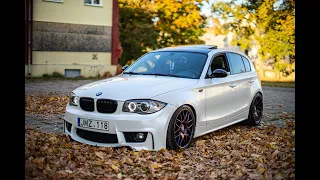 White Pearl BMW E87