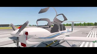 DA40NG Door animations | In Progress X-Plane