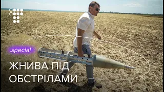 "Five cluster rockets were taken out of this field alone." How Ukrainian farmers work during the war