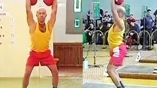 Mikhail Bibikov - kettlebell jerk / Михаил Бибиков - толчок гирь