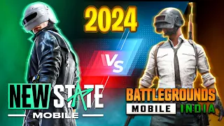 BGMI vs NEW STATE MOBILE | MAX GRAPHICS | ERANGEL MAP | ALL FEATURES | WHICH IS BEST ?