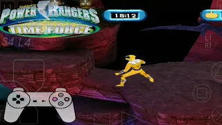 Power Rangers Time Force - Katie Yellow Ranger Gameplay - Level 4