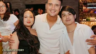 COCO at JULIA Montes HUMATAW sa 50th BIRTHDAY Party ni JOHN ESTRADA