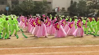 Spring dance | Choreographed by Divya Sitara | Sports day 2019 | SBOA JC