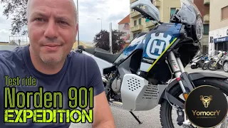 Test ride HUVSQUARNA Norden 901 expedition