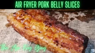 Air Fry Pork Belly Slices - MINIMUM effort (instapot duel)