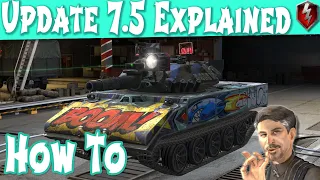 Update 7.5 Explained WOT Blitz No more missiles | Littlefinger on World of Tanks Blitz