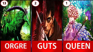 Top 30 Most Powerful Berserk Characters