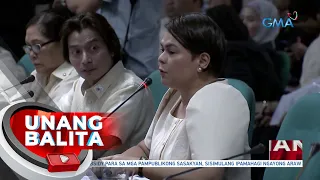 VP Sara Duterte, sinagot ang ilang pumuna sa paglipat ng confidential funds sa OVP mula sa... | UB