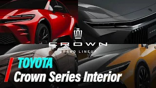 Toyota Reveals Upcoming Crown Sedan, Wagon And SUV Interiors