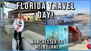 FLORIDA TRAVEL DAY ✈️ TUI Flight Manchester to Melbourne Airport, Villa Tour & Target Shopping Vlog