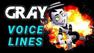 Gray voice lines and quotes  Dialogues with English Subtitles | Brawl Stars Noygen