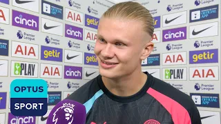 'NERVOUS. SCARED!' | Erling Haaland describes the feelings during tense match against Tottenham